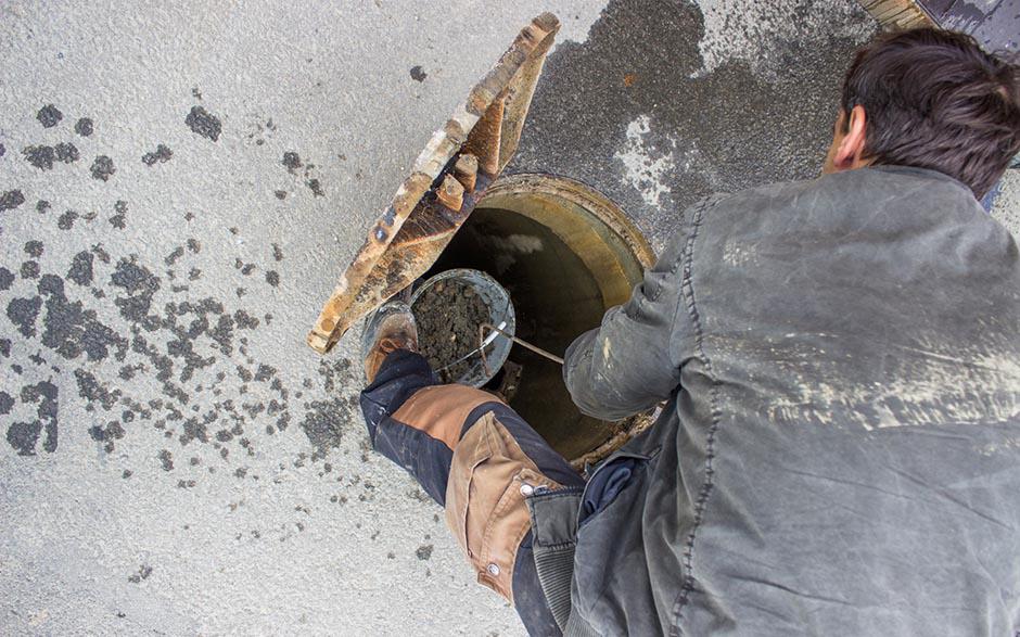 travaux assainissement Fleury-Mérogis